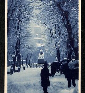 ab1385 - CARTOLINA D'EPOCA - MILANO Città : Monumento a Verga