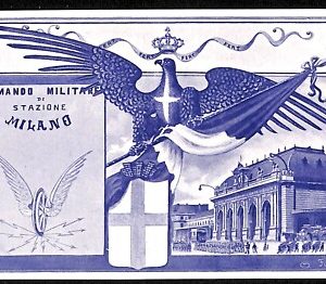ab1389 - CARTOLINO D'EPOCA - MILANO Città : Militare