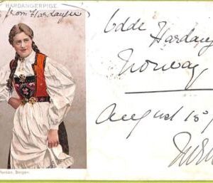 ad1816 - NORWAY - VINTAGE POSTCARD - ETHNIC