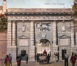ab9675 - Ansichtskarten  VINTAGE POSTCARD - CROATIA - Zara-Porta Terraferma 1923