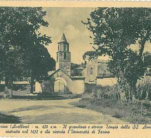 34264  CARTOLINA d'Epoca AVELLINO - Forino 1954