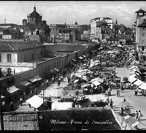 ab1399 - CARTOLINA D'EPOCA - MILANO Città : Fiera di Sinigallia