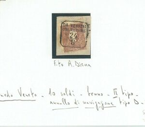 74326 - ANTICHI STATI:  Lombardo Veneto  - Sassone 31 su FRAMMENTO  - A DIENA