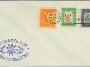 77148 - HABANA - Postal History -  FDC COVER 1952 - CHRISTMAS Tuberculosis