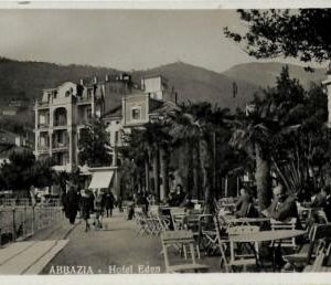 ac1973 - Ansichtskarten  VINTAGE POSTCARD - CROATIA  - Abbazia - Hotel Eden