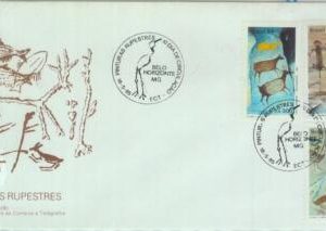 85476  - BRAZIL -  Postal History -  FDC COVER 1985 - DINOSAURS Prehistory