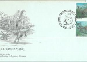 85477  - BRAZIL -  Postal History -  FDC COVER 1995 - DINOSAURS Prehistory
