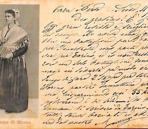 ab3607 - CARTOLINA D'EPOCA - Torino  provincia  - Costumi 1900