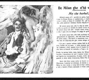 ab1410 - CARTOLINA D'EPOCA - MILANO Città