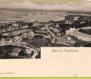ad1943 - NORWAY - VINTAGE POSTCARD - Trondhjem - 1902