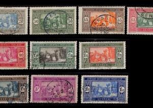 ZA0064a - SENEGAL -  STAMPS -  Yvert  # 102-109  Very Fine USED