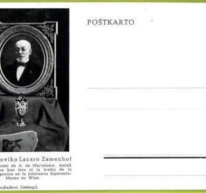 ae9965 - AUSTRIA -  VINTAGE  POSTCARD - ESPERANTO -Muzeo en Wien