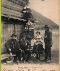 ad1921 - NORWAY - VINTAGE POSTCARD - Saetersdalen