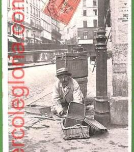 ah3054 - FRANCE - VINTAGE POSTCARD - PARIS Petit Metier - Ethnic
