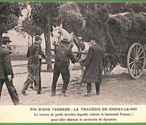 ah3044 - FRANCE - VINTAGE POSTCARD -  La Tragedie de Choisy-le-Roi - rare!