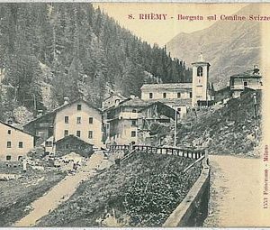 31796  CARTOLINA d'Epoca AOSTA provincia - Saint-Rhémy SAINT RHEMY