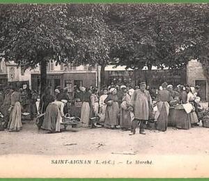 ah2921 - FRANCE - VINTAGE POSTCARD - Saint-Aignan