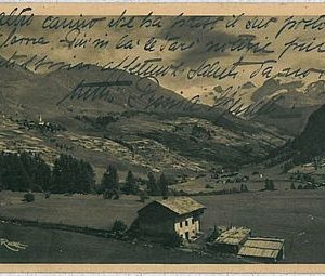 31800  CARTOLINA d'Epoca AOSTA provincia - CHAMPOLUC 1926