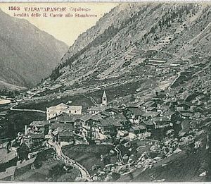 31915  CARTOLINA d'Epoca AOSTA provincia - Valsavarenche 1905