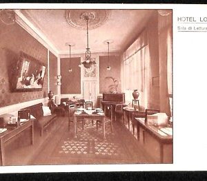 ab1428 - CARTOLINA D'EPOCA - MILANO Città : Hotel Locarno