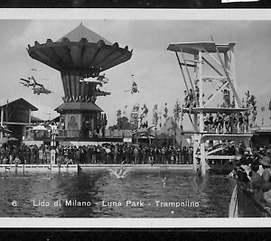 ab1447 - CARTOLINA D'EPOCA - MILANO Città : Luna Park