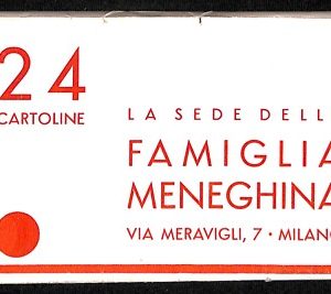 ab1446 - CARTOLINA D'EPOCA - MILANO Città : Famiglia Meneghina