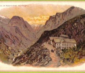 ad1914 - NORWAY - VINTAGE POSTCARD - Stahlheim im Naerotha