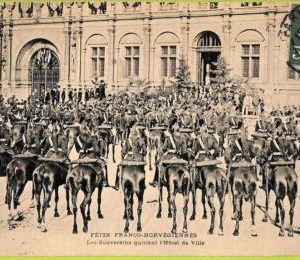 ad2019 - NORWAY - VINTAGE POSTCARD - Fetes franco-norvegiennes - 1907