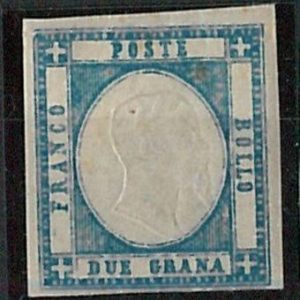 60738 - ITALIA REGNO Provincie Napoletane - Sassone 20 LINGUELLATO