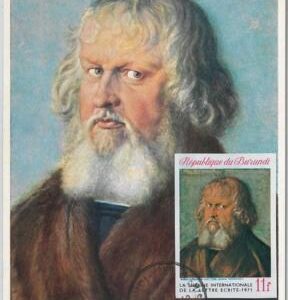 54307 - BURUNDI - POSTAL HISTORY - MAXIMUM CARD - Art  RELIGION  Albrecht Dürer