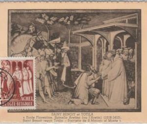 54593 -  BELGIUM - POSTAL HISTORY - MAXIMUM CARD - 1949  ART Religion