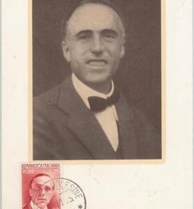 56827 -   ITALY -  POSTAL HISTORY - MAXIMUM CARD - 1955   Giacomo Mateotti