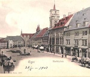 ac3317 - HUNGARY - Ansichtskarten  VINTAGE  POSTCARD - Eger - 1903