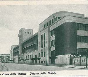34318   CARTOLINA d'Epoca BARI Città  - Palazzo della Milizia