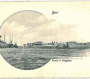 34320   CARTOLINA d'Epoca BARI Città  - PORTO E DOGANA