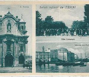 34375   CARTOLINA d'Epoca BARI  - Trani