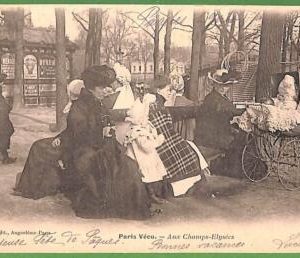 ah3012 - FRANCE - VINTAGE POSTCARD - Paris - 1904