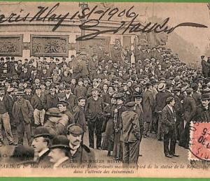ah3013 - FRANCE - VINTAGE POSTCARD - Paris - 1906