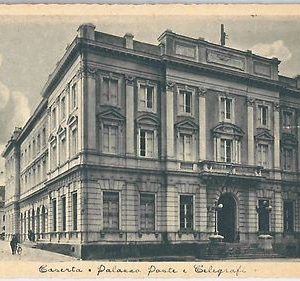 44101 - CARTOLINA d'Epoca - CASERTA Città : PALAZZO POSTE E TELEGRAFI