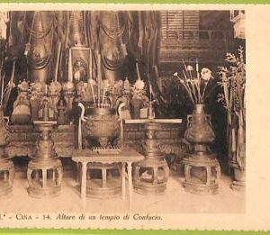 ah0030 - CHINA - VINTAGE POSTCARD - Confucio