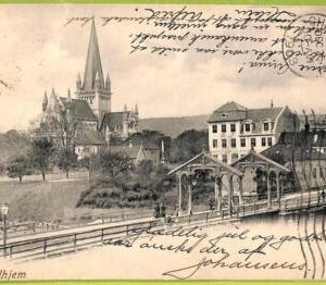 ad1968 - NORWAY - VINTAGE POSTCARD -  Trondhjem - 1903