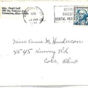 09232 -  USA - POSTAL HISTORY - COVER - 1971 : DENTISTRY DENTAL