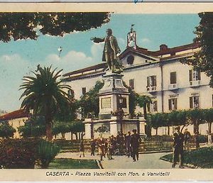 44111 - CARTOLINA d'Epoca - CASERTA Città : Piazza Vanvitelli 1943