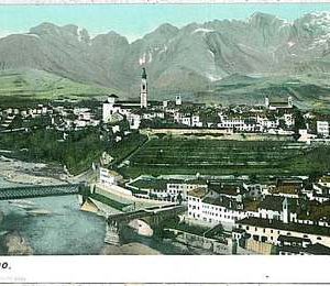 34401  CARTOLINA d'Epoca BELLUNO città - PANORAMA