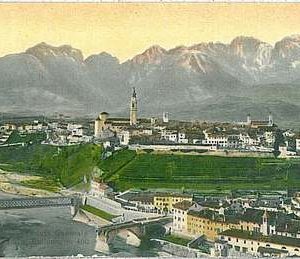 34388   CARTOLINA d'Epoca BELLUNO città - PANORAMA