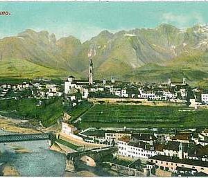 34390    CARTOLINA d'Epoca BELLUNO città - PANORAMA