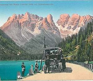 34415  CARTOLINA d'Epoca BELLUNO  - Monte Cristallo - BELLA!
