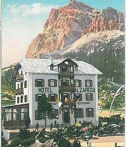 34416  CARTOLINA d'Epoca BELLUNO - HOTEL PALZAREGO