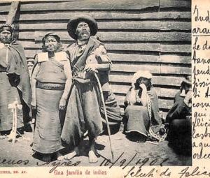 ac1438 - ARGENTINA -  Vintage Postcard - ETHNIC Indios - 1902