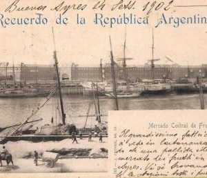 ac1443 - ARGENTINA -  Vintage Postcard - BUENOS AIRES - 1902